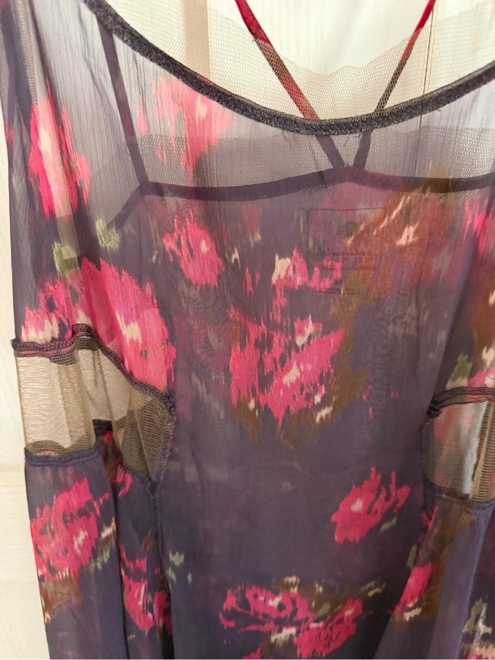 Free People Poppyfield Slip in Aubergine - Picture 10 of 10
